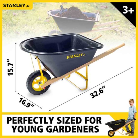 Wheelbarrow Stanley Jr. RED TOOL BOX