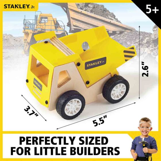 Dump Truck Kit Stanley Jr. RED TOOL BOX