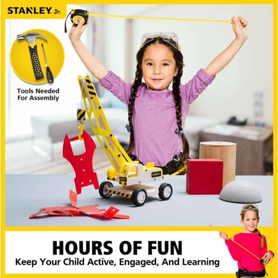 Lifting Crane Kit Stanley Jr. RED TOOL BOX