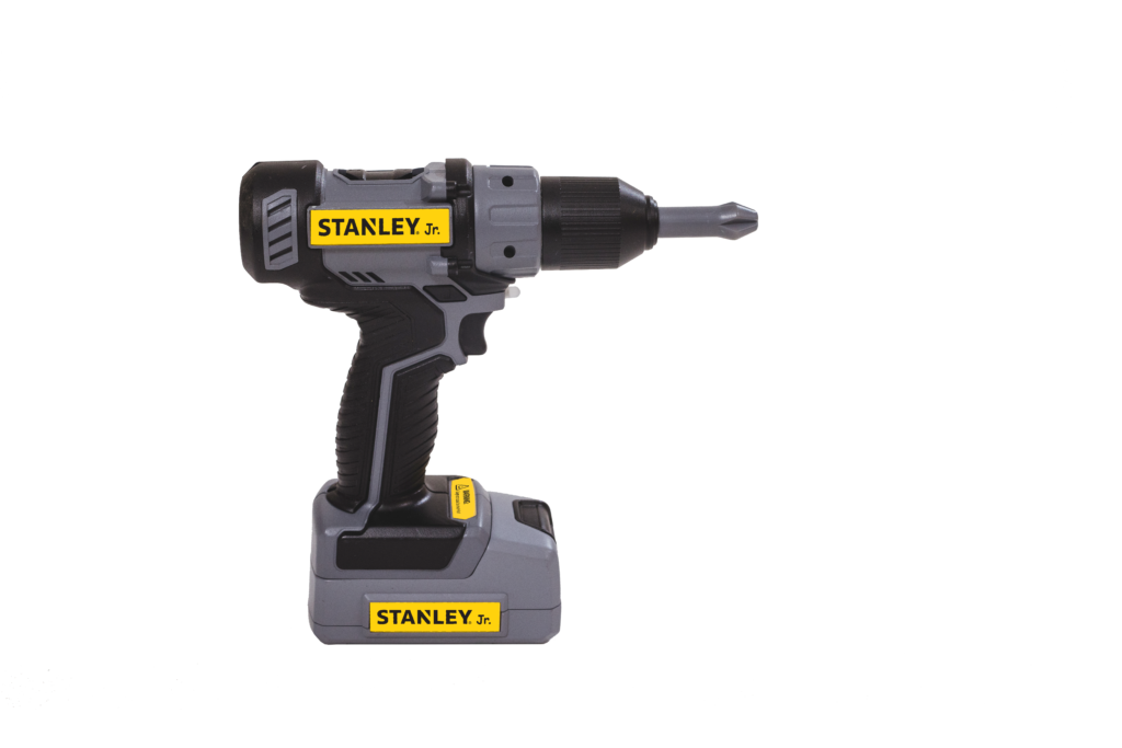 Battery Operated Drill Stanley Jr. RED TOOL BOX